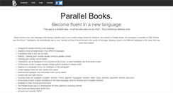 Desktop Screenshot of parallelbooks.com
