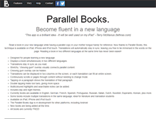 Tablet Screenshot of parallelbooks.com